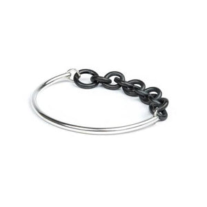 The SUM Jewelry 925 Sterling Silver Chain Cuff