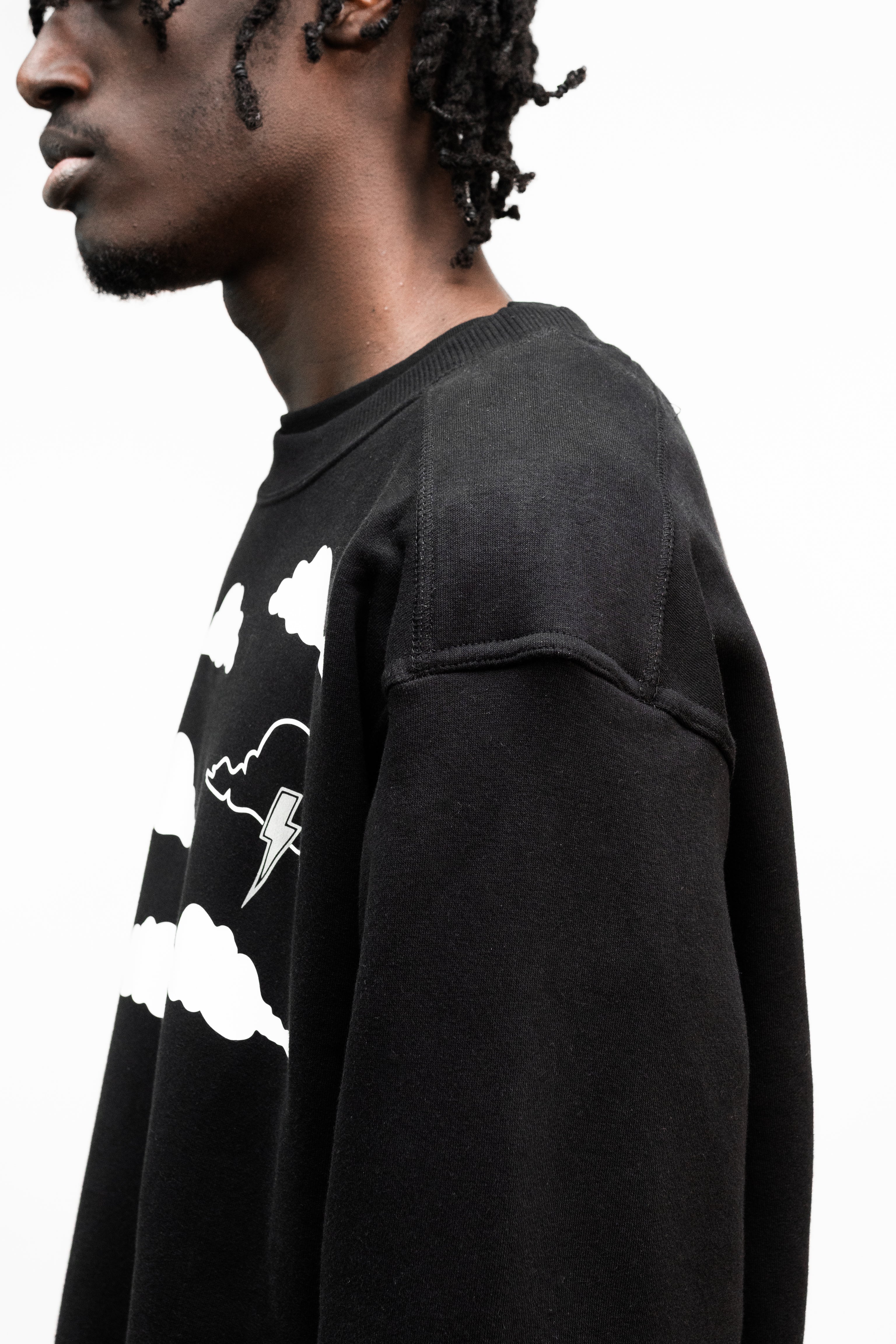AROUND THE CLOUDS Recycled Unisex Crewneck