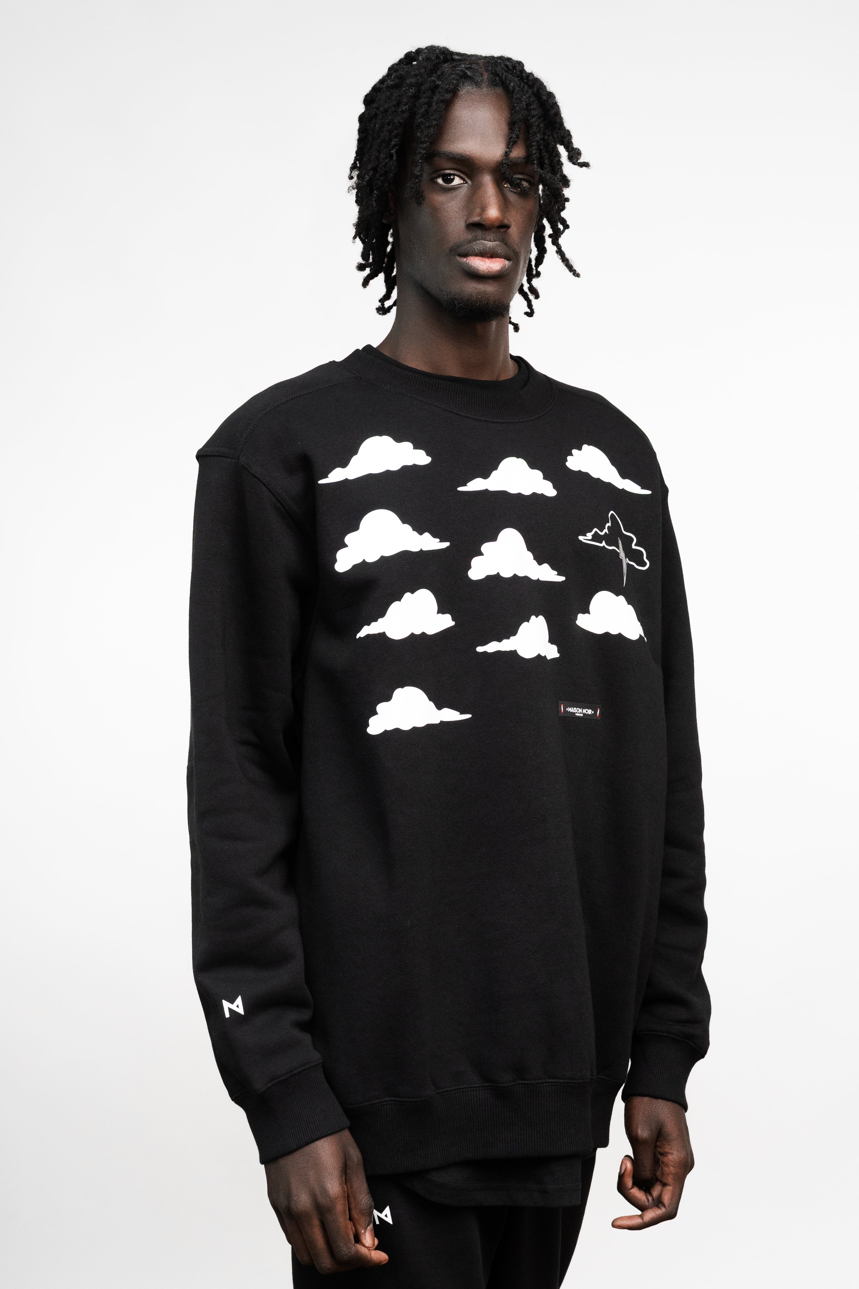 AROUND THE CLOUDS Recycled Unisex Crewneck