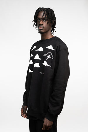 AROUND THE CLOUDS Recycled Unisex Crewneck
