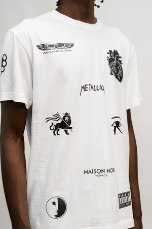 BATTLEPRINTS NOIR Oversized Classic Tee