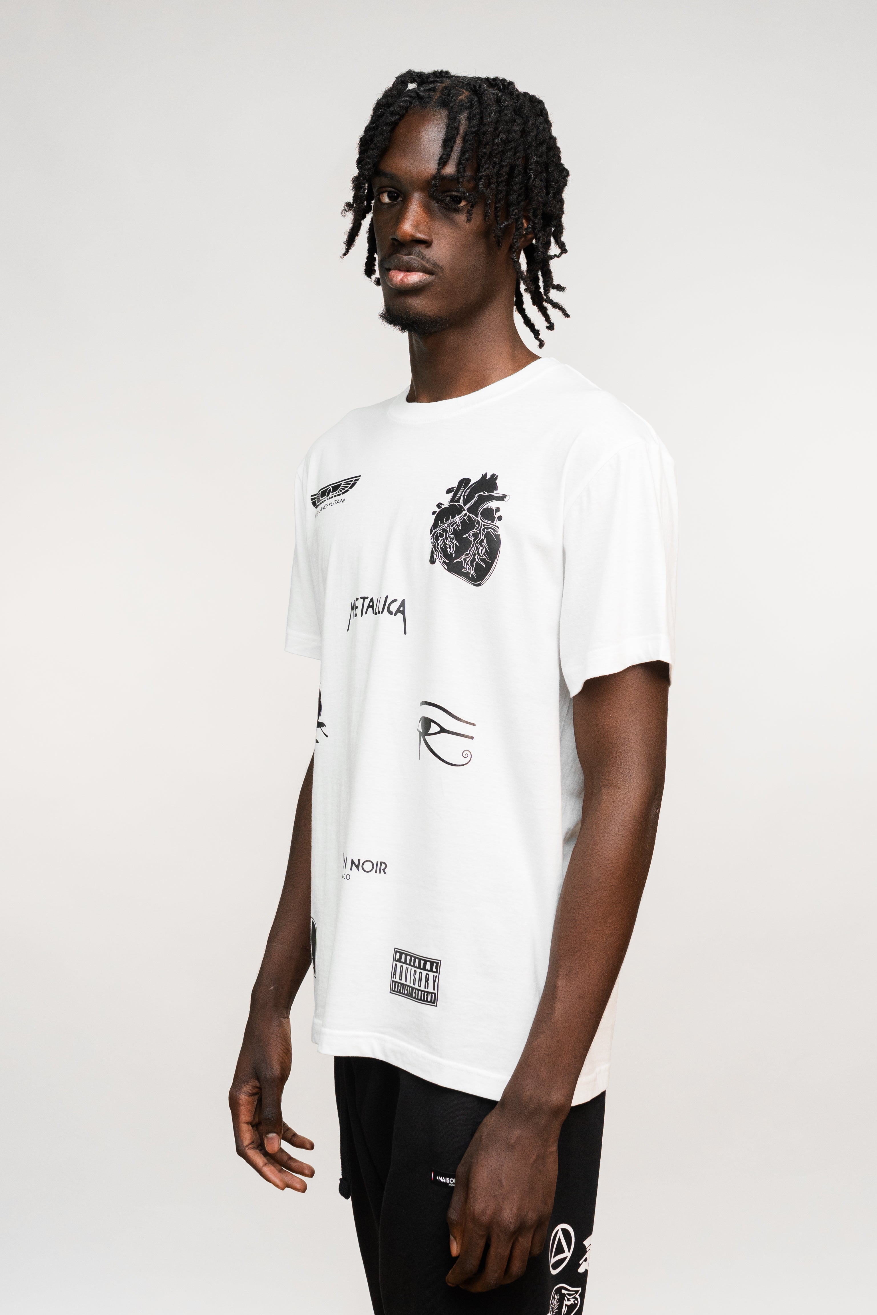 BATTLEPRINTS NOIR Oversized Classic Tee