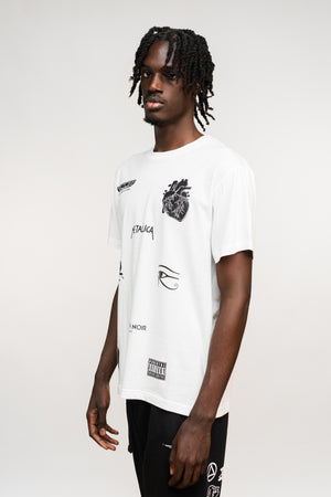 BATTLEPRINTS NOIR Oversized Classic Tee