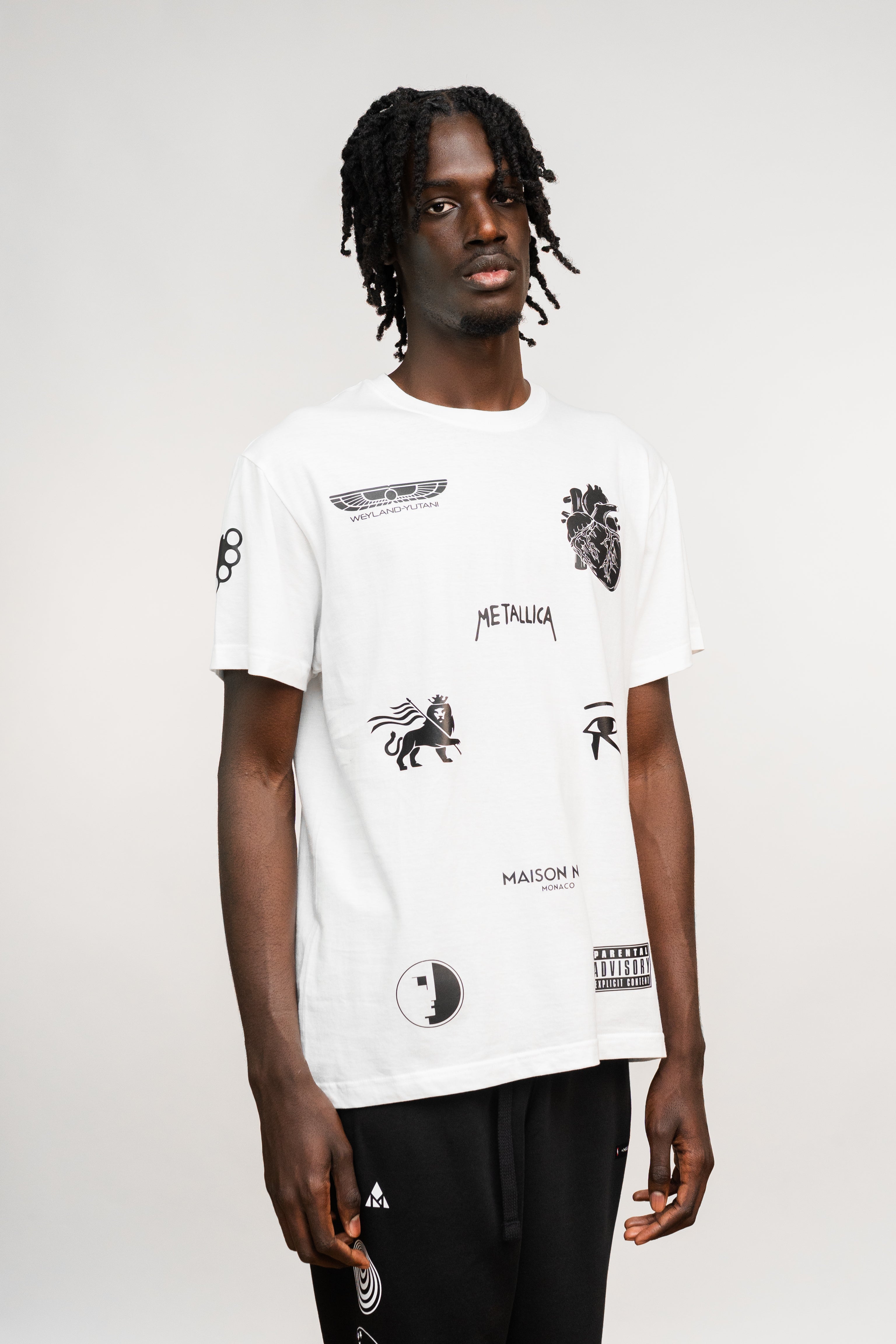 BATTLEPRINTS NOIR Oversized Classic Tee