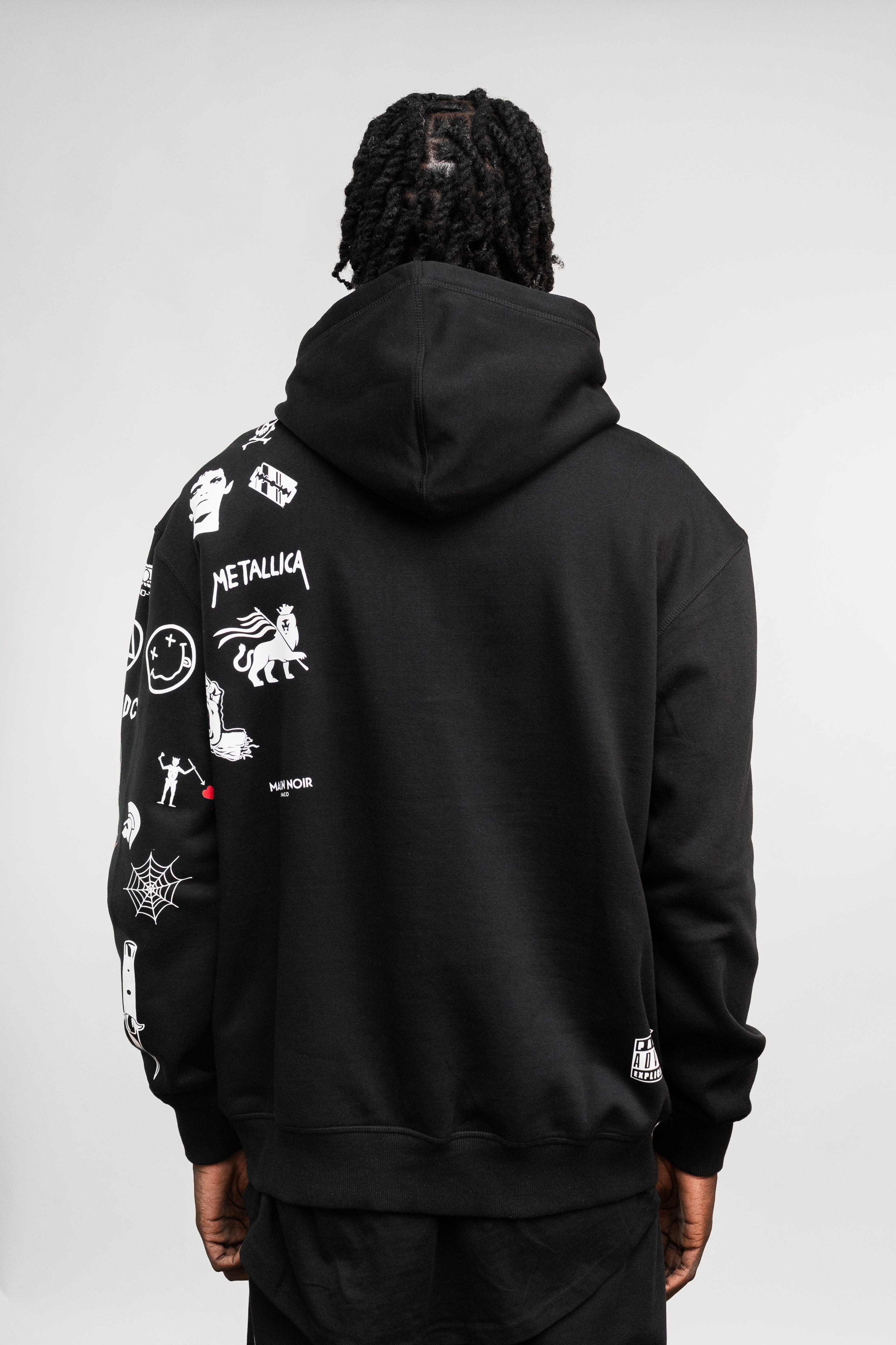 BATTLEPRINTS NOIR Recycled Unisex Hoodie