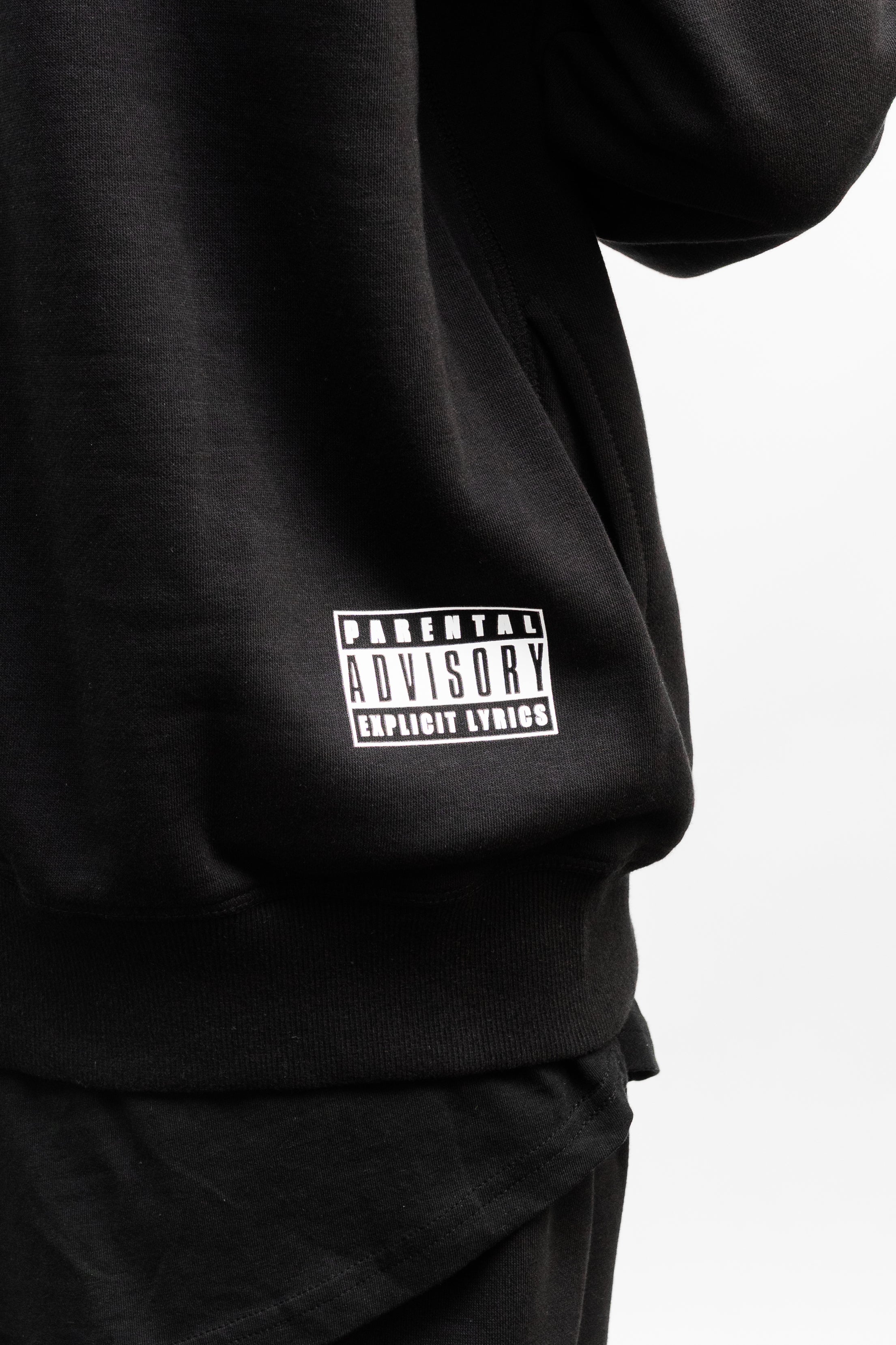 BATTLEPRINTS NOIR Recycled Hoodie Twinset