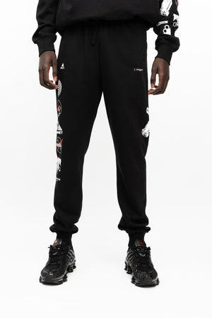 BATTLEPRINTS NOIR Recycled Hoodie Twinset