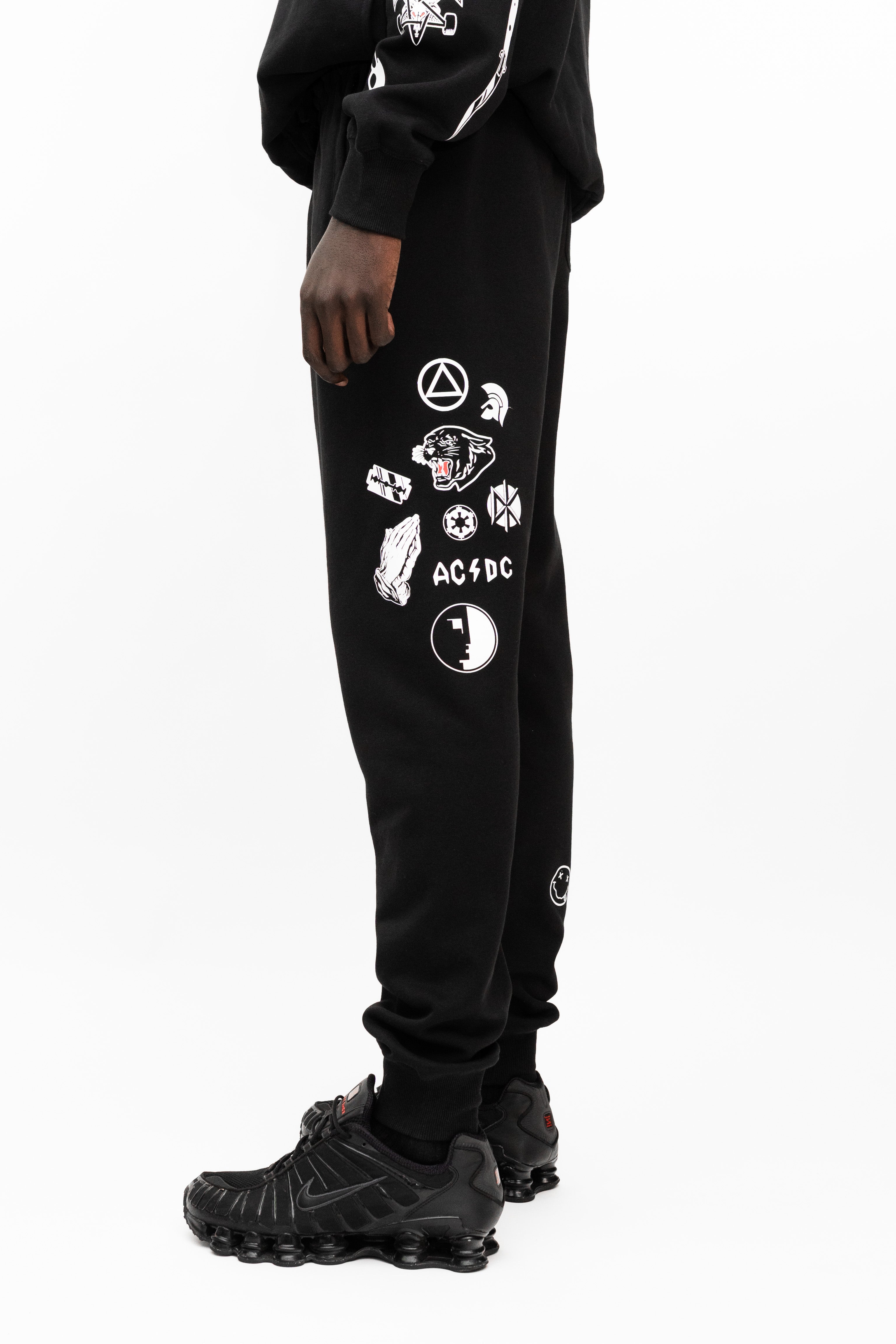BATTLEPRINTS NOIR Recycled Hoodie Twinset
