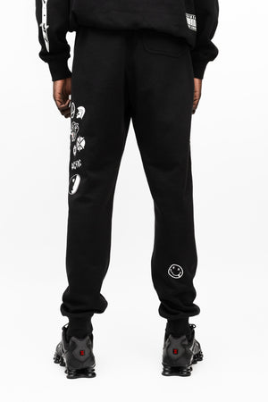 BATTLEPRINTS NOIR Recycled Hoodie Twinset