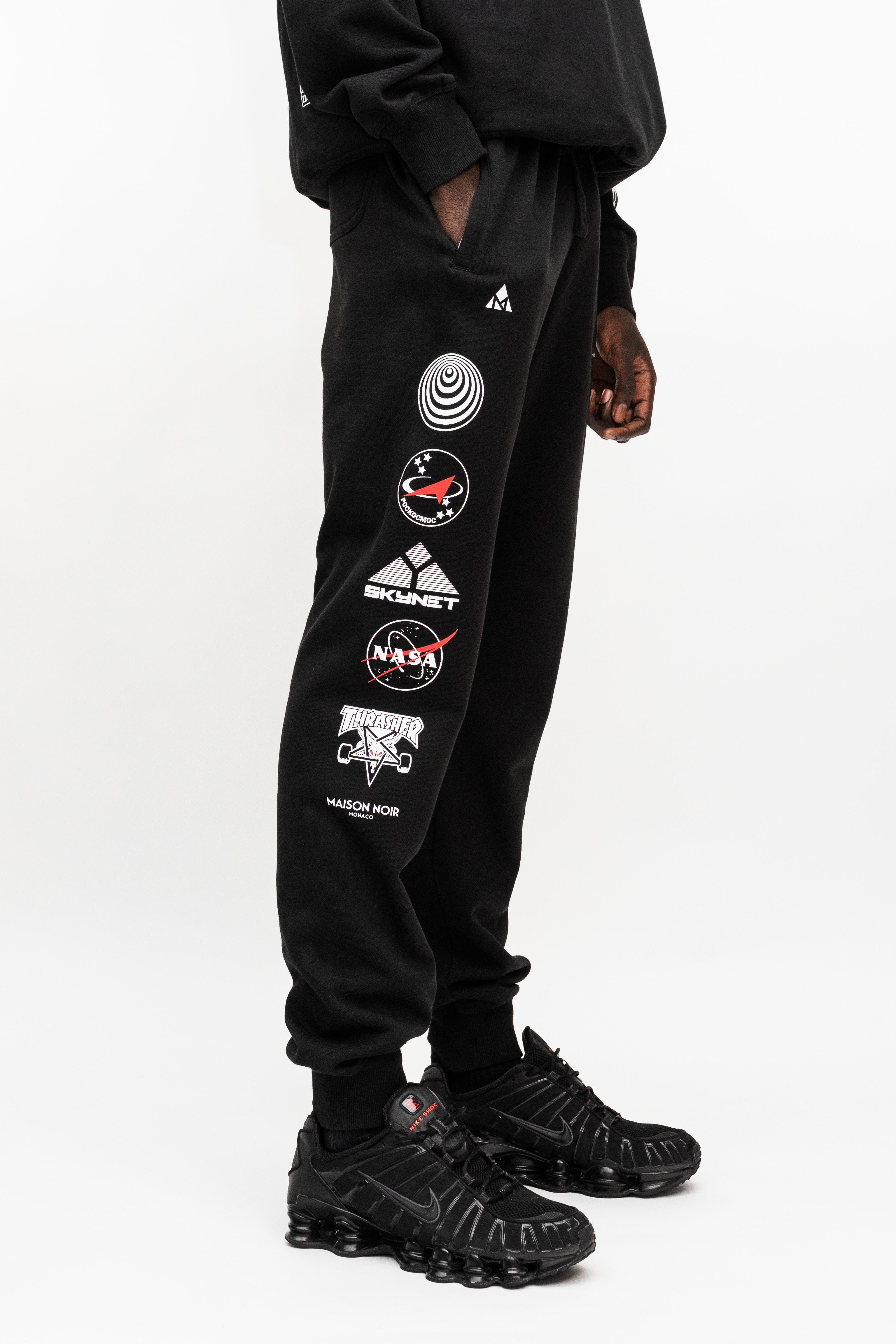BATTLEPRINTS NOIR Recycled Hoodie Twinset