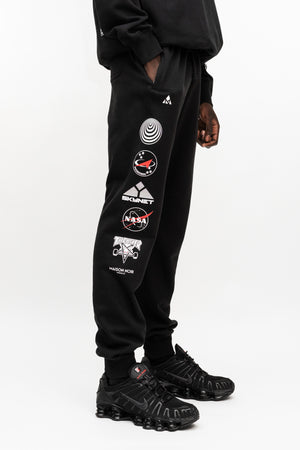 BATTLEPRINTS NOIR Recycled Hoodie Twinset