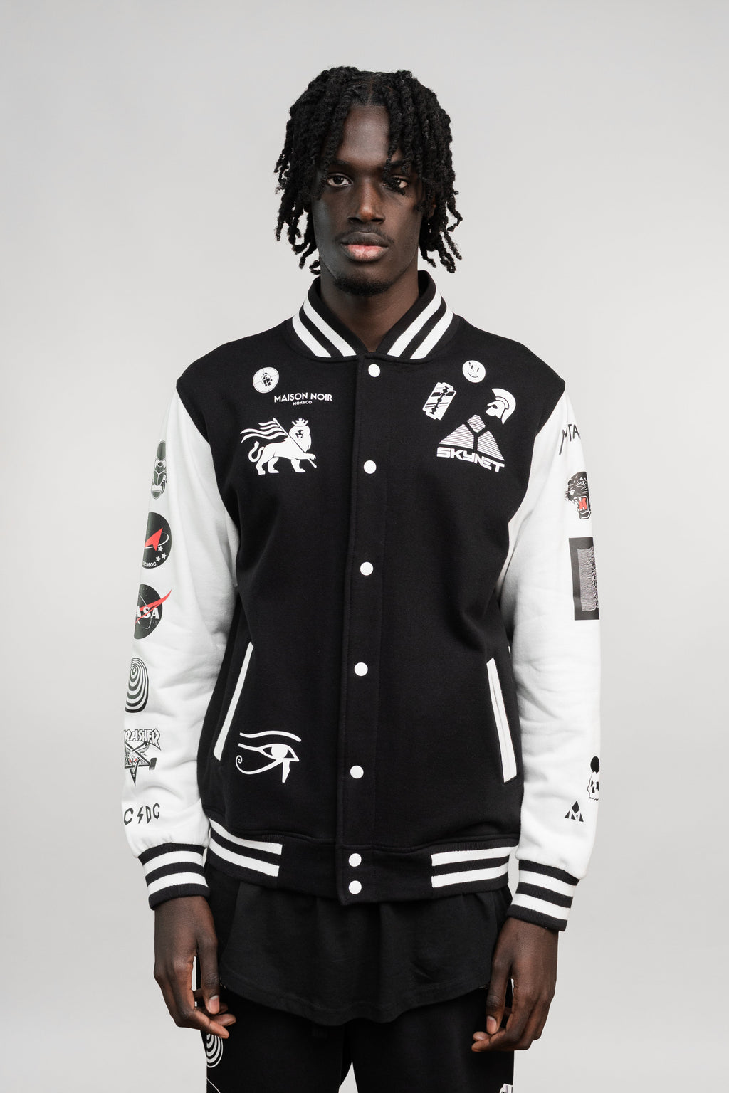 BATTLEPRINTS NOIR Unisex Varsity Jacket