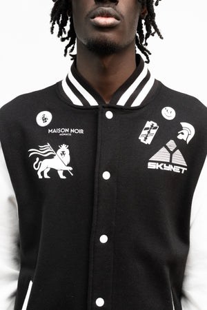 BATTLEPRINTS NOIR Unisex Varsity Jacket
