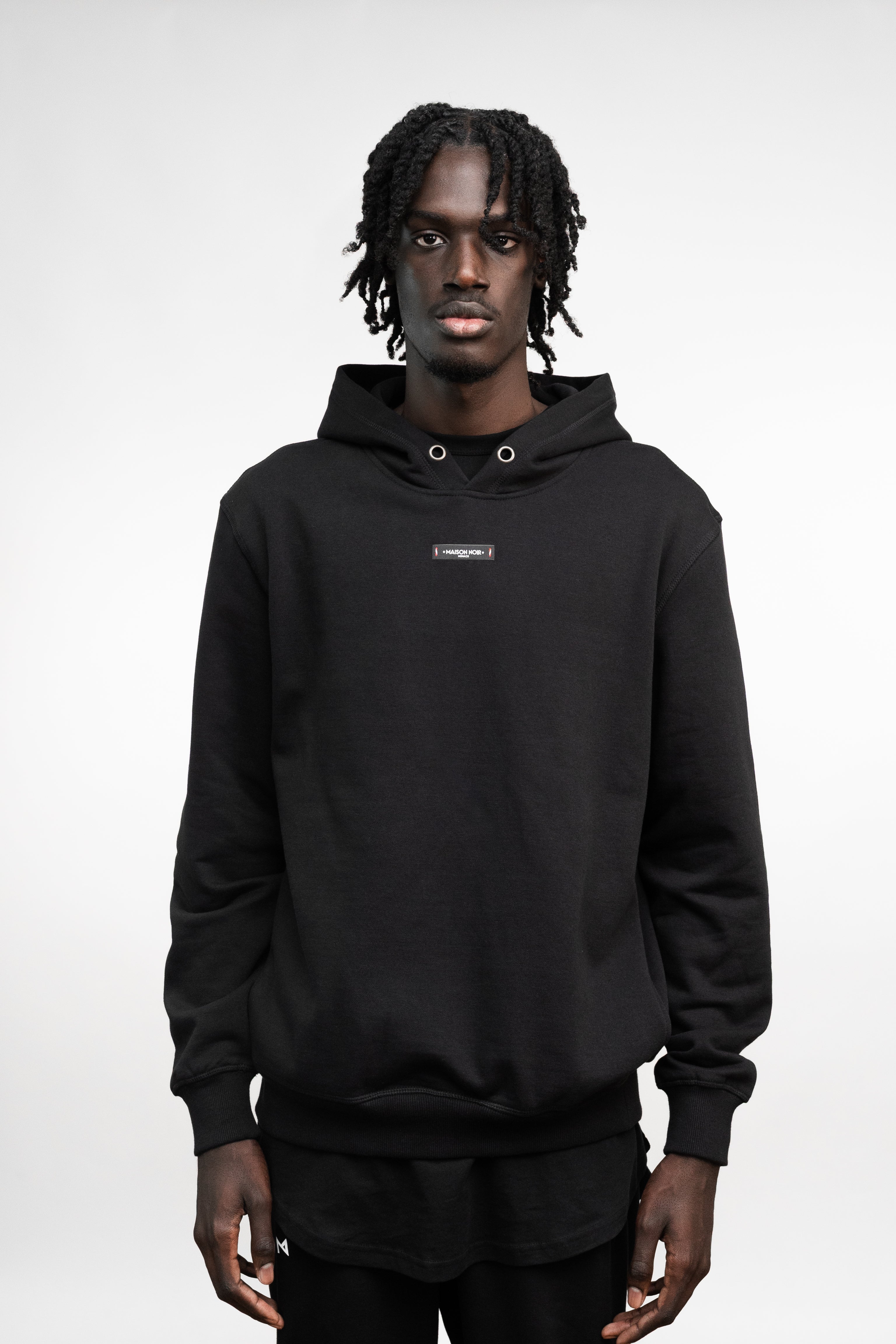 ESSENTIAL NOIR Recycled Unisex Hoodie Twinset