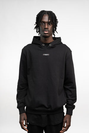 ESSENTIAL NOIR Recycled Unisex Hoodie Twinset