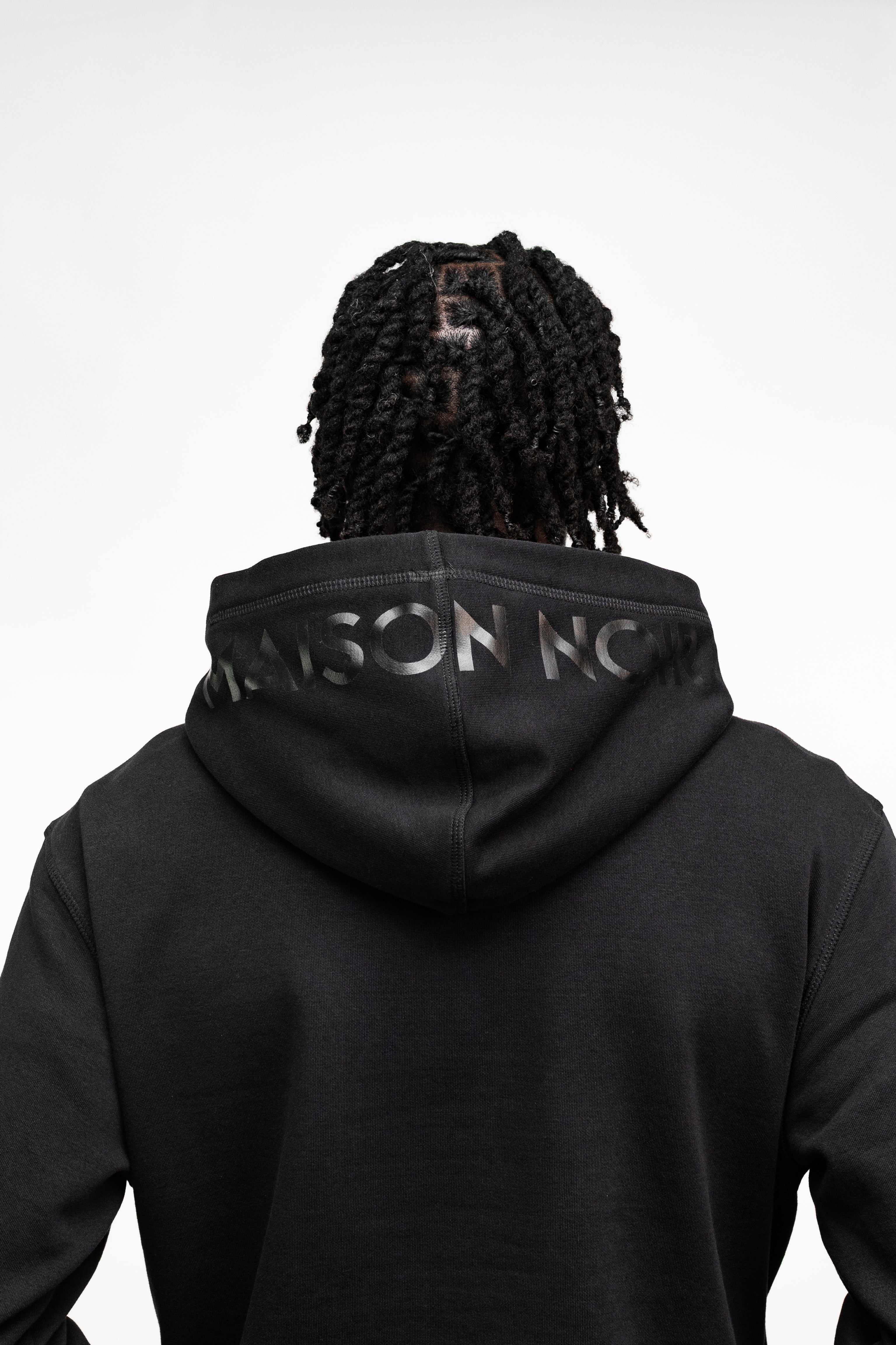 ESSENTIAL NOIR Recycled Unisex Hoodie Twinset