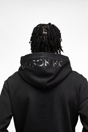 ESSENTIAL NOIR Recycled Unisex Hoodie Twinset