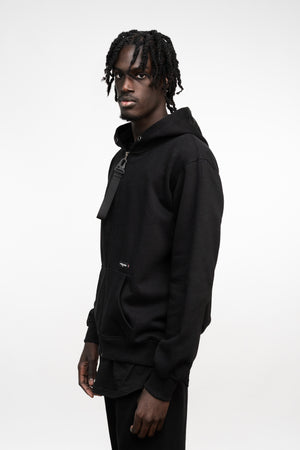 ESSENTIAL NOIR Recycled Unisex Hoodie Jacket