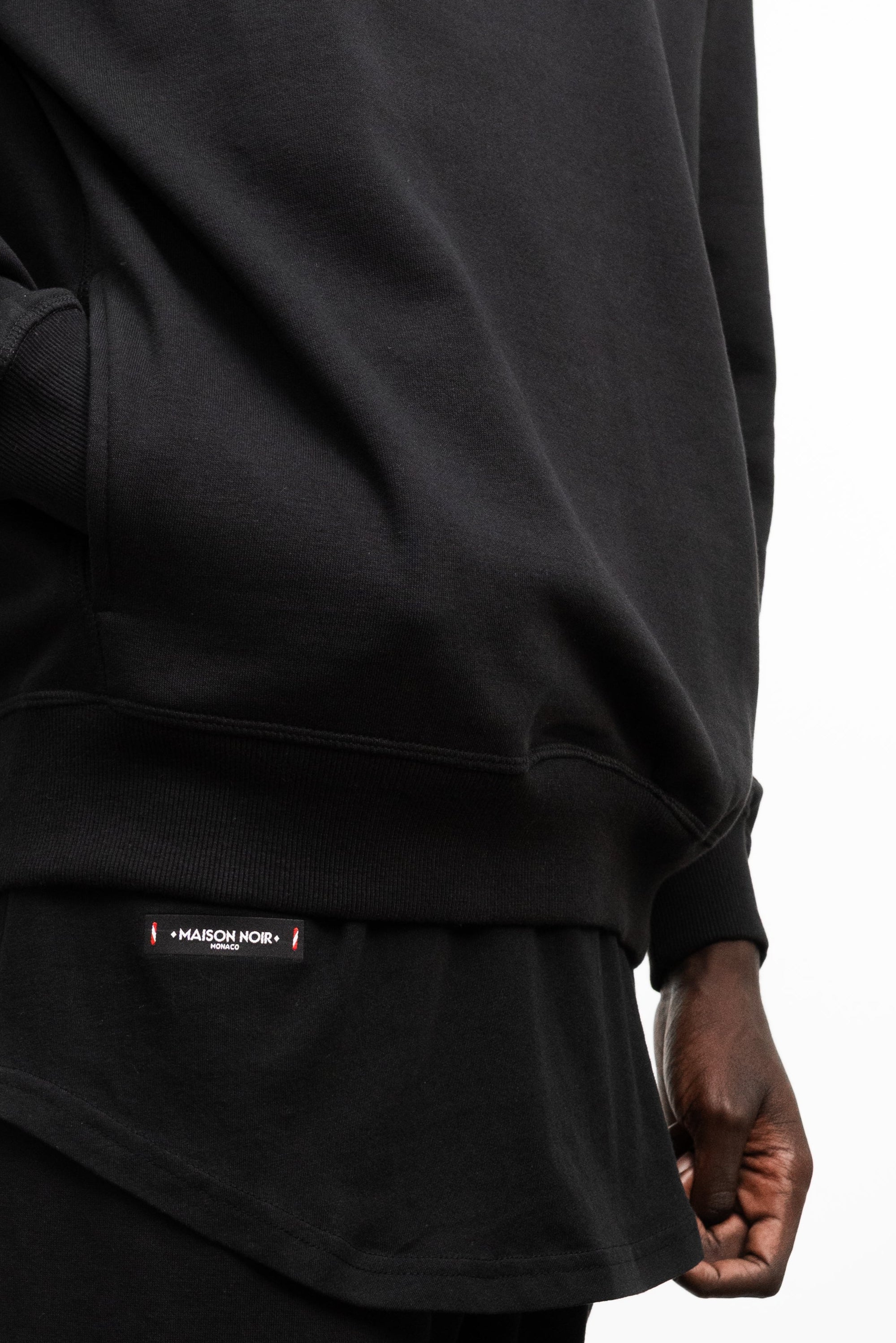 ESSENTIAL NOIR Recycled Unisex Hoodie Twinset