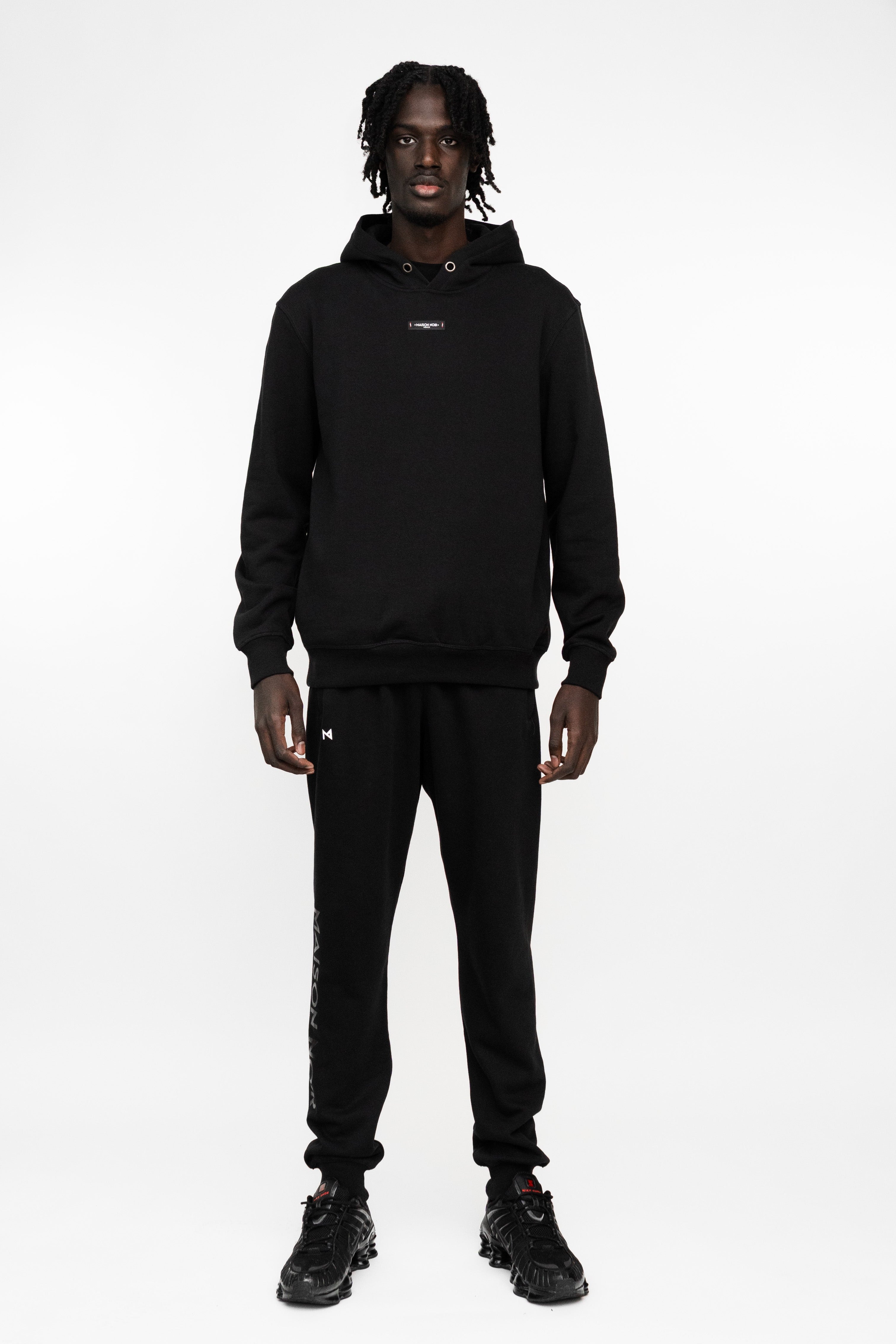 ESSENTIAL NOIR Recycled Unisex Hoodie Twinset