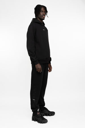 ESSENTIAL NOIR Recycled Unisex Hoodie Twinset