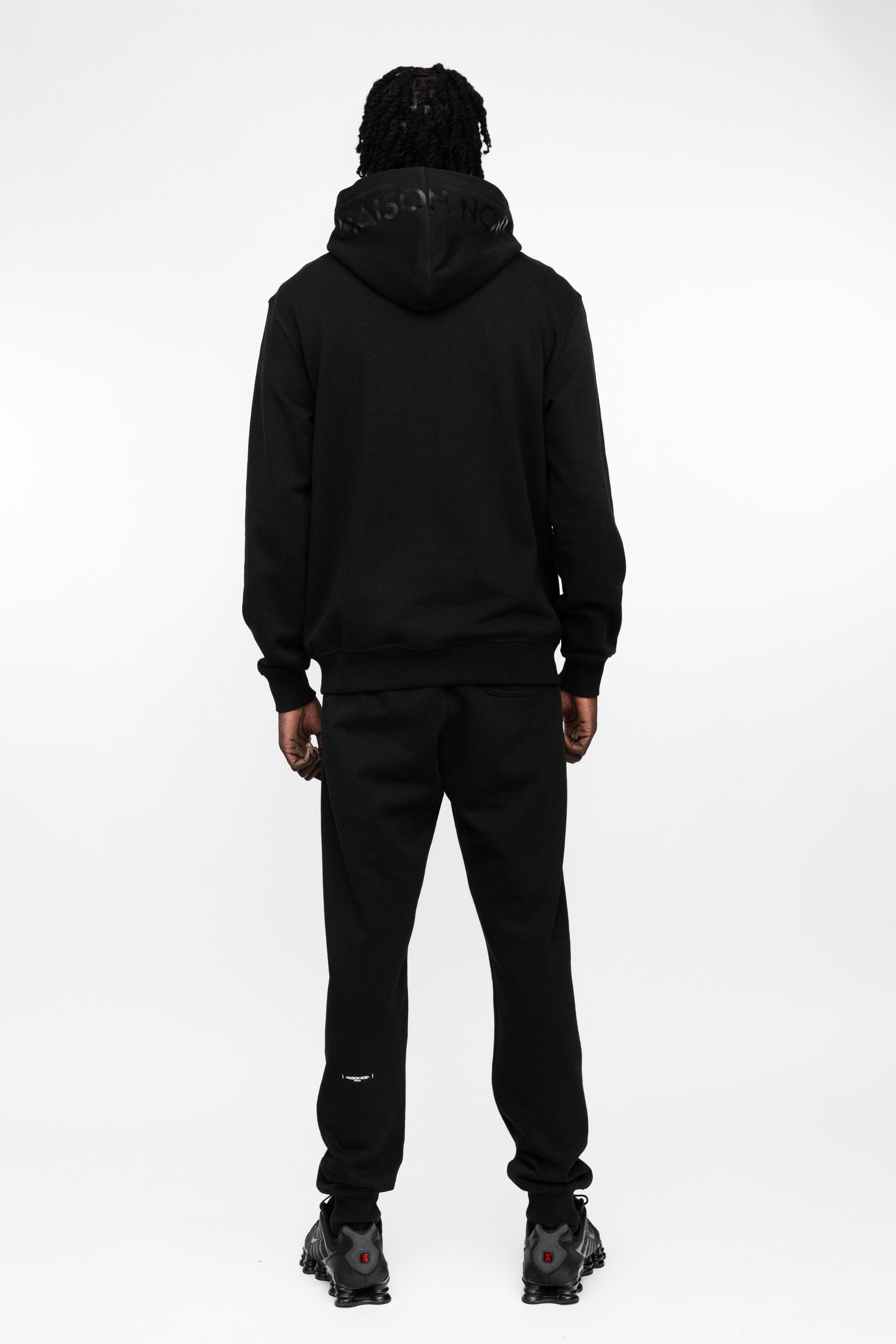 ESSENTIAL NOIR Recycled Unisex Hoodie Twinset