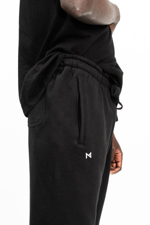ESSENTIAL NOIR Recycled Unisex Sweatpants