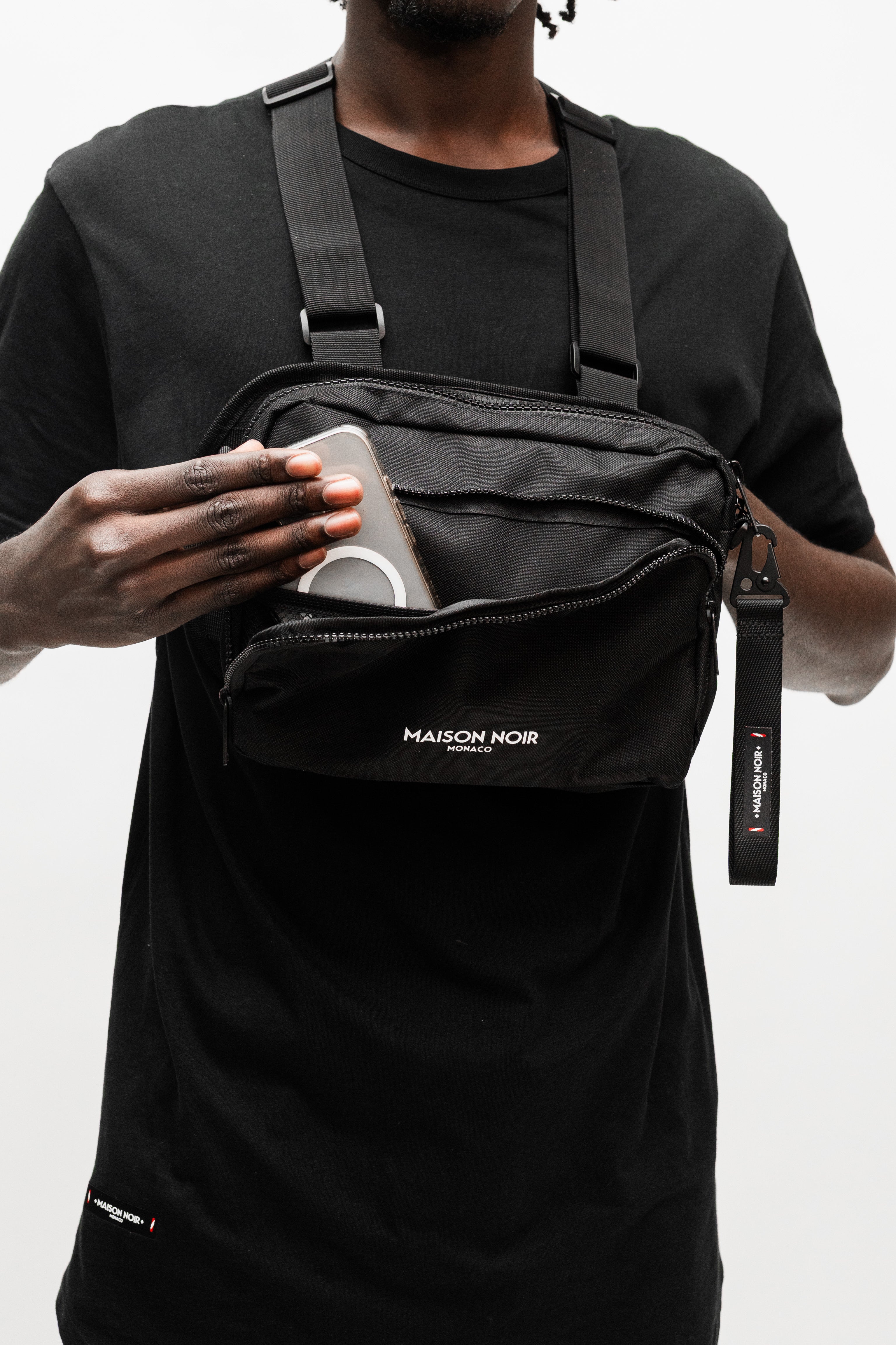 Maison NOIR Multi-pocket Transformable Chest Bag