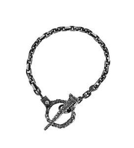 DRAUG Jewelry 925 Solid Silver Stigmata Bracelet