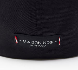 'Maison Noir' Black on Black Baseball Cap
