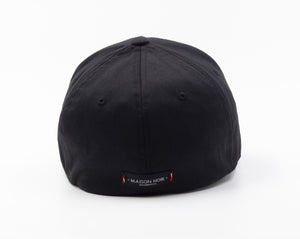 'Maison Noir' Black on Black Baseball Cap