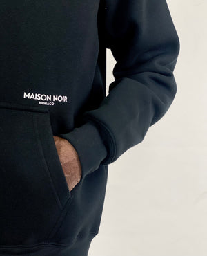 MAISON NOIR Sleeve Print Oversized Sweater Jacket